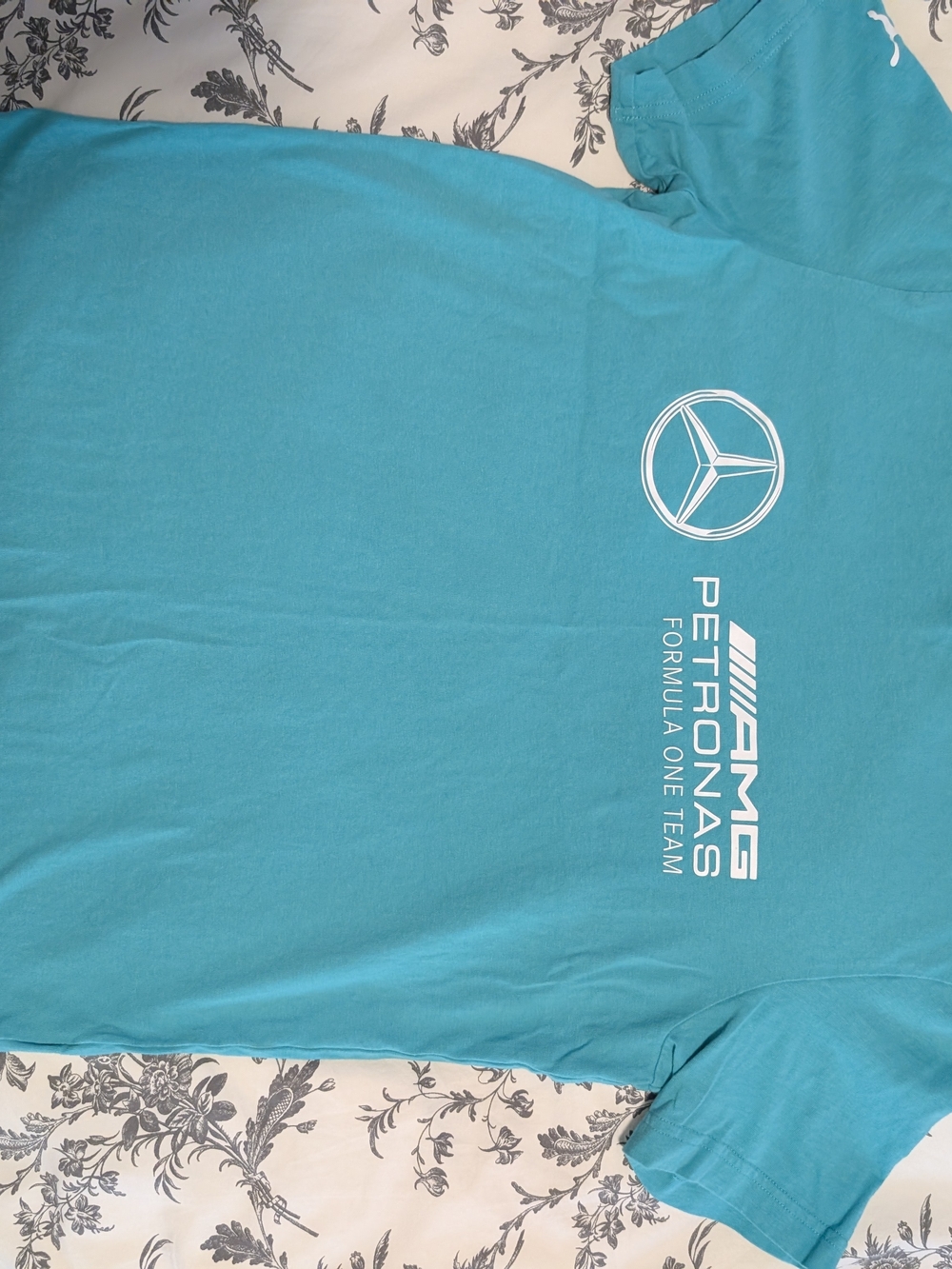 Mercedes AMG Petronas Teal Racing Logo Shirt